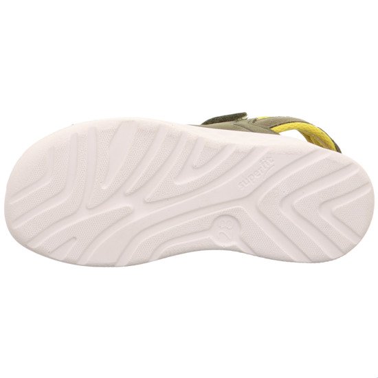 SUPERFIT lekkie sandały Lagoon Midi Grun/Gelb - obrazek 6