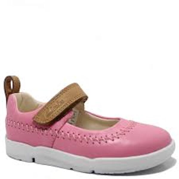 Clarks leciutkie skórzane balerinki Tri Atlas Fst