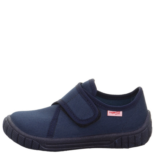 Czarne kapcie Superfit BILL Ocean Combi 0-808271-8100 - obrazek 3