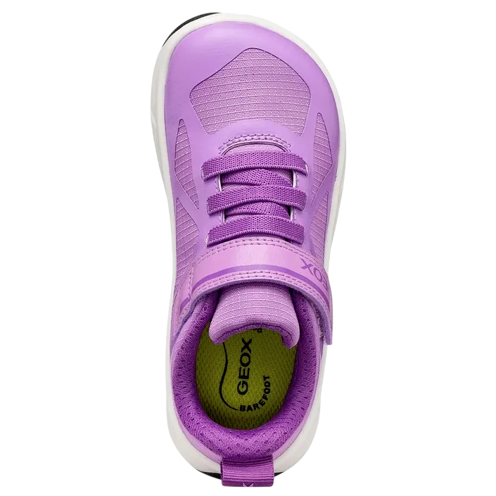 Geox Sneakersy buty sportowe Barefoot J Foot-run Violet/Purple - obrazek 4