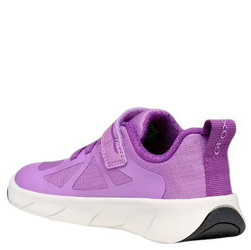 Geox Sneakersy buty sportowe Barefoot J Foot-run Violet/Purple - obrazek 2