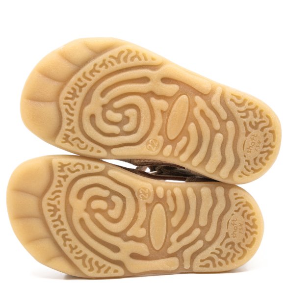 Mrugała niebieskie sandałki dziecięce FLO Barefoot Ocean - obrazek 3