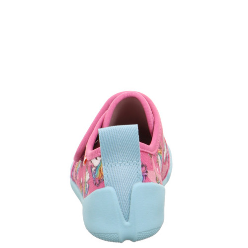 Kapcie Dziecięce Superfit Venti 1-006700-5520 Pink/Mehrfarbig – Kapcie Barefoot do Przedszkola i Szkoły - obrazek 4