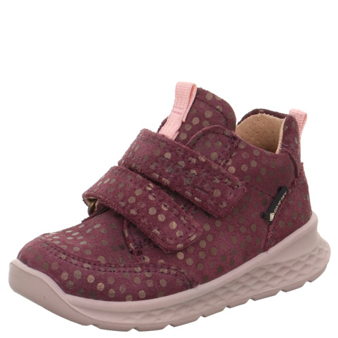 skórzane półbuty dziecięce Superfit Breeze 1-000369-5020 z membraną Gore-Tex
