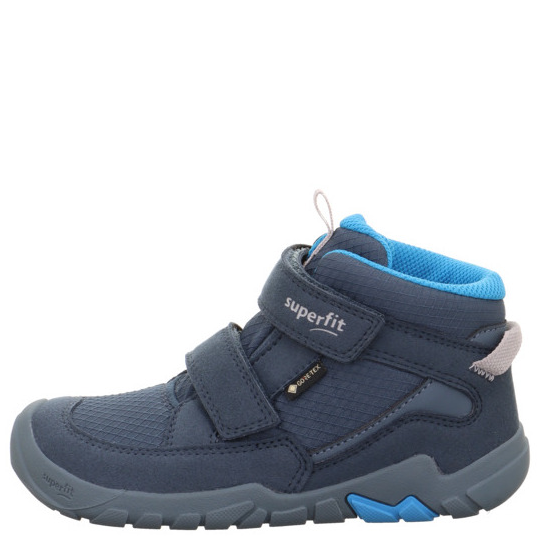Buty Dziecięce Superfit Trace 1-006042-8000 Blau/Turquoise – Trzewiki z Membraną Gore-Tex - obrazek 3