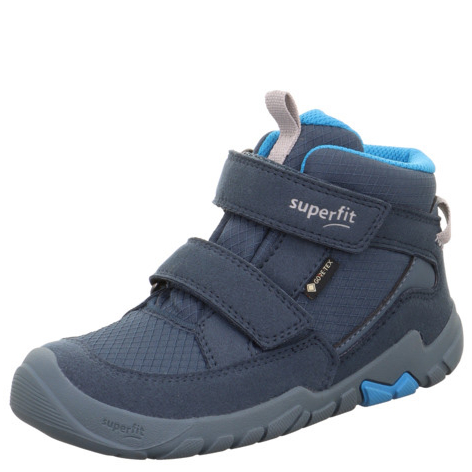 Trzewiki dziecięce Superfit Trace 1-006042-8000 niebieskie