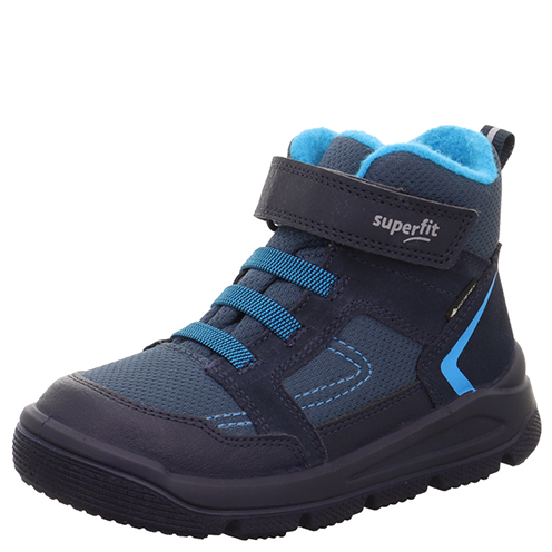 Granatowe trzewiki dziecięce Superfit Mars 1-009068-8000 z membraną Gore-Tex