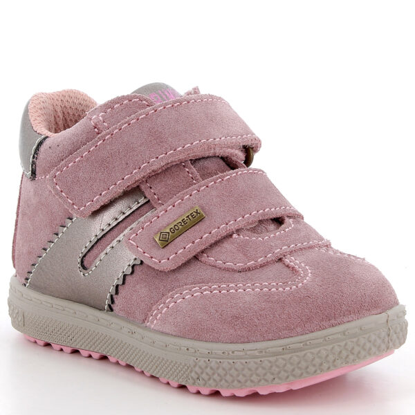 Trzewiki dziecięce zamszowe Primigi 2353033 z membraną Gore-Tex