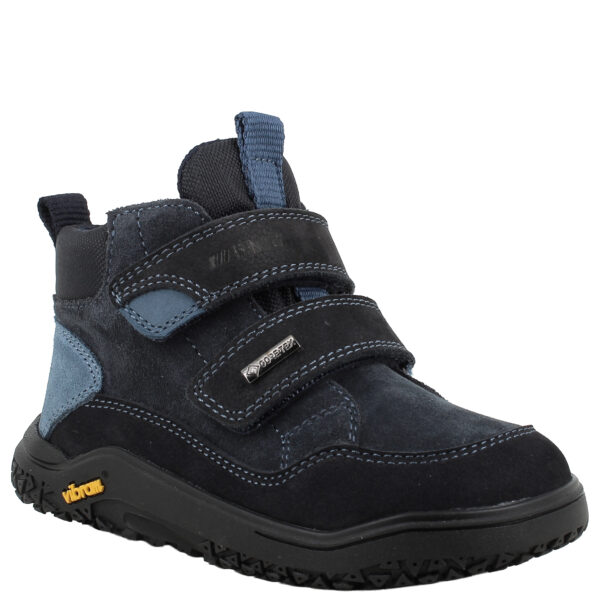 Granatowe trzewiki dziecięce Primigi Barefoot 2418211 Gore-Tex Vibram