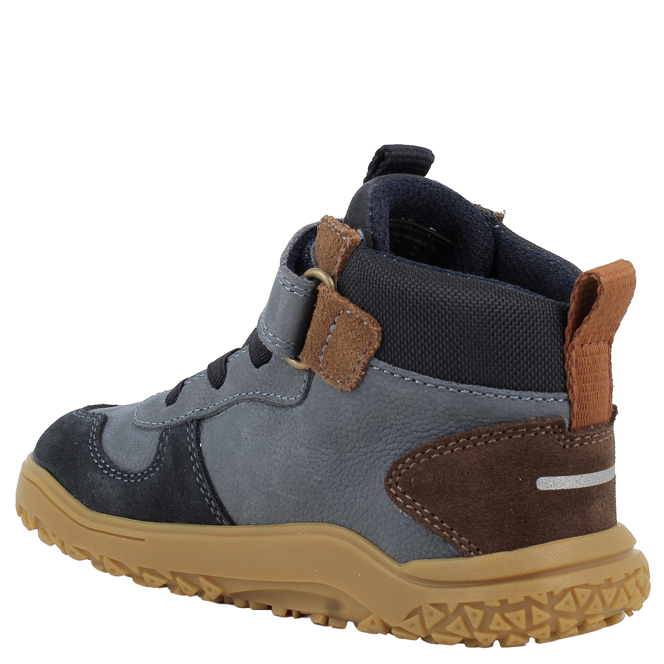 Sneakersy Dziecięce Primigi Barefoot 2418511 Gore-Tex Vibram szaro-granatowe - obrazek 3