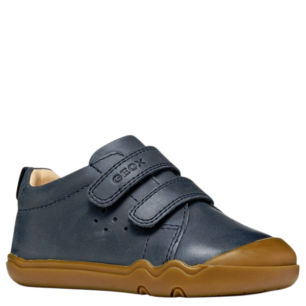 GEOX lekkie i elastyczne buty barefoot B Steppieup Boy Navy