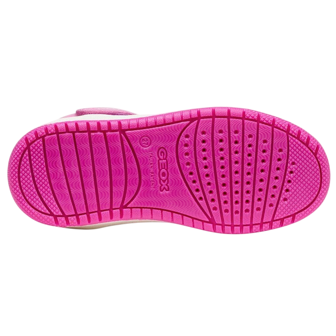 Geox sneakersy dziewczęce J Washiba Girl Dark Pink/Multicolor - obrazek 5