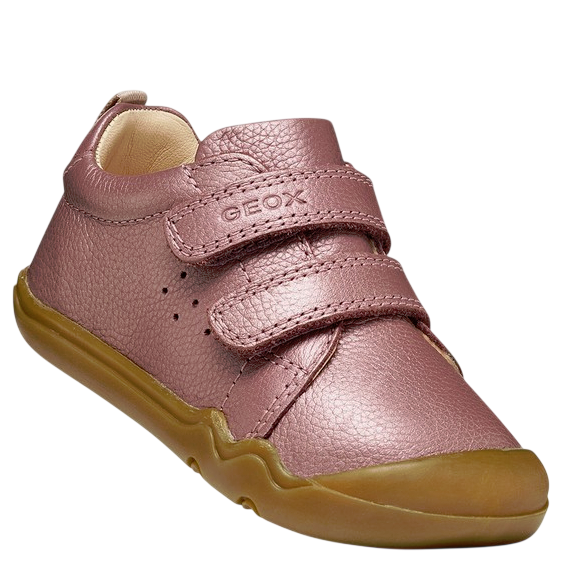 Buty barefoot GEOX lekkie i elastyczne B Steppieup Girl Dark Rose - obrazek 4