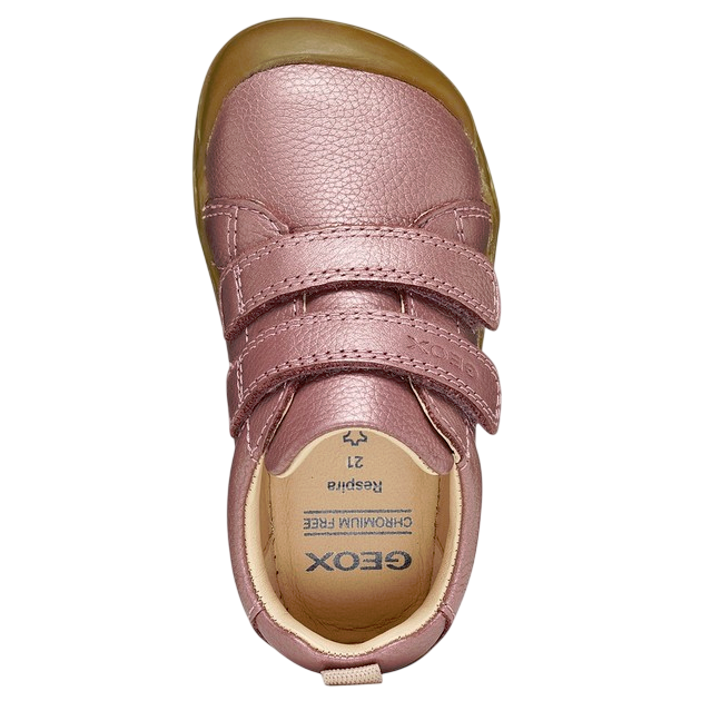 Buty barefoot GEOX lekkie i elastyczne B Steppieup Girl Dark Rose - obrazek 5
