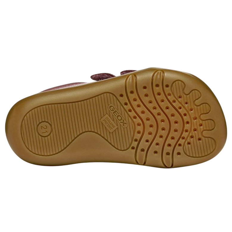 Buty barefoot GEOX lekkie i elastyczne B Steppieup Girl Dark Rose - obrazek 6