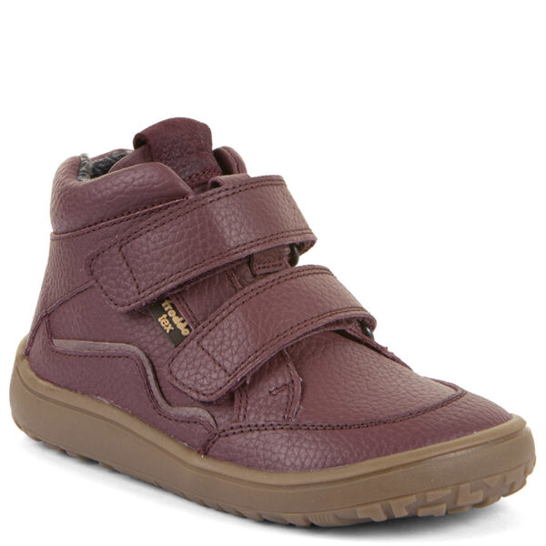Froddo Wodoodporne ocieplane Trzewiki Barefoot Tex Autumn Leather Bordeaux