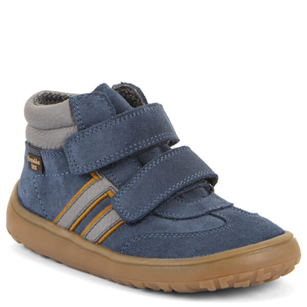 Froddo Wodoodporne ocieplane Trzewiki Barefoot F-Motion Tex Denim