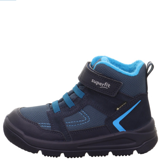 Buty przejściowe Superfit Mars Blau 1-009068-8000 – Buty dziecięce z Membraną Gore-Tex i Lekkim Ociepleniem - obrazek 3