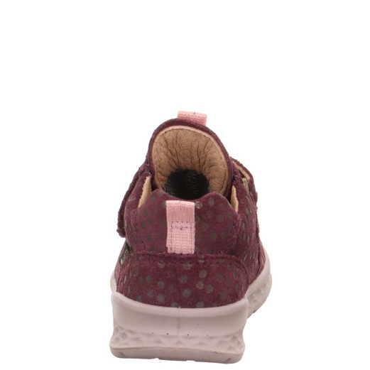 Buty dla dzieci Superfit Breeze Rot/Rosa 1-000369-5020 - Wodoodporne Buty ze Skóry z Membraną GoreTex - obrazek 4