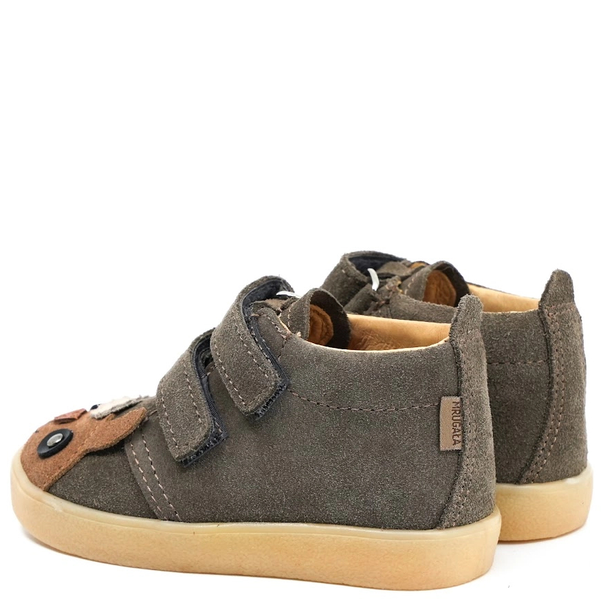 Trzewiki Mrugała Suzie Alpaca Grey 5180/6-83 – Skórzane Buty Przejściowe - obrazek 4