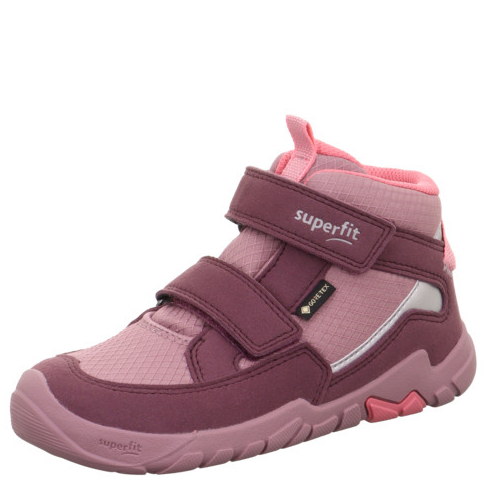 Buty Dziecięce Superfit Trace 1-006042-5010 Rot/Rosa – Trzewiki z Membraną Gore-Tex