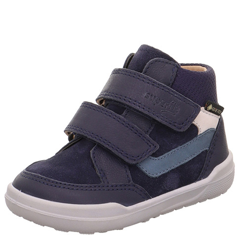 Granatowe ocieplane trzewiki dziecięce Superfit Superfree 1-100203-8000 z membraną Gore-Tex