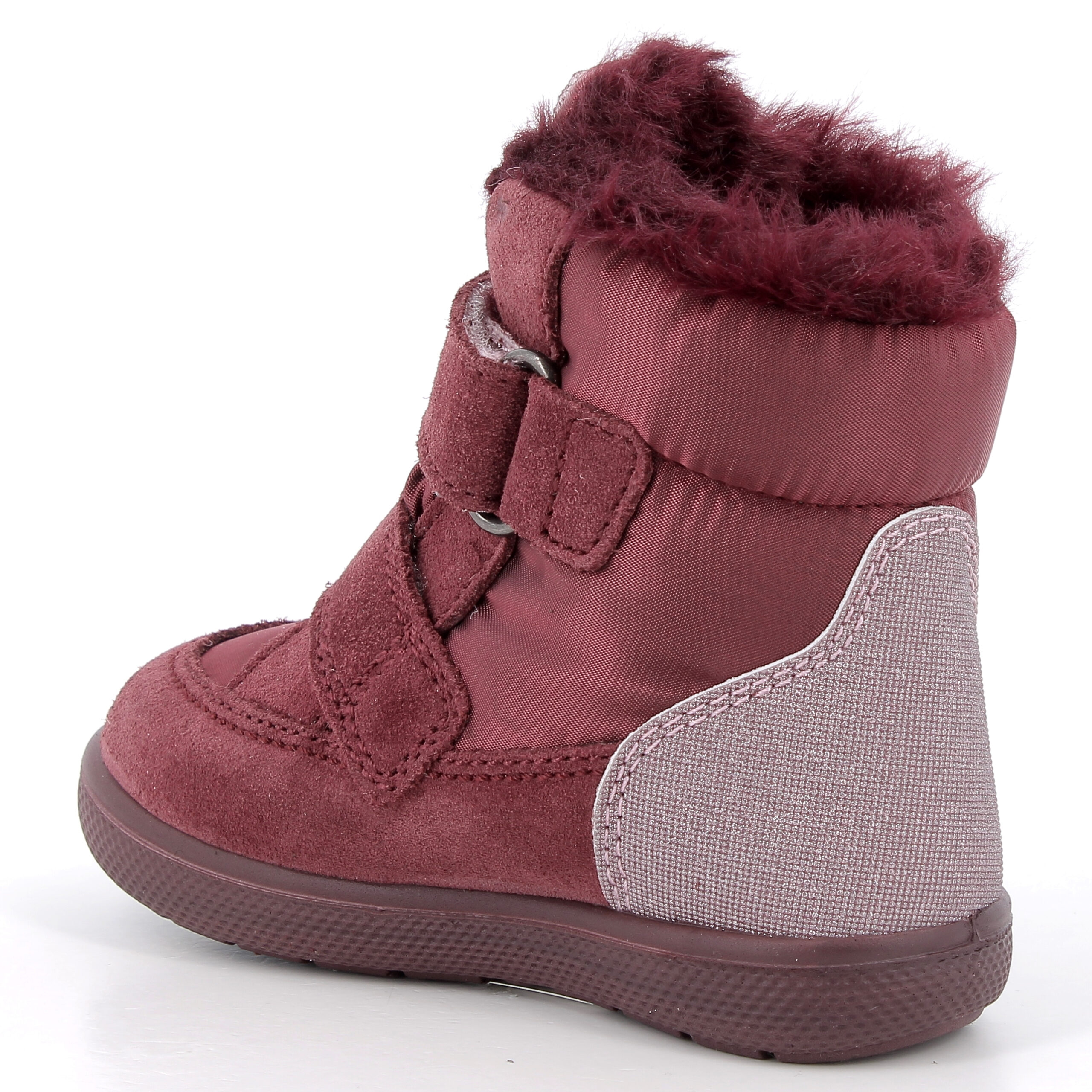 Śniegowce Dziecięce Primigi Gore-Tex 2350022 Bordowy – Zimowe Buty Ocieplane z Serduszkiem - obrazek 3