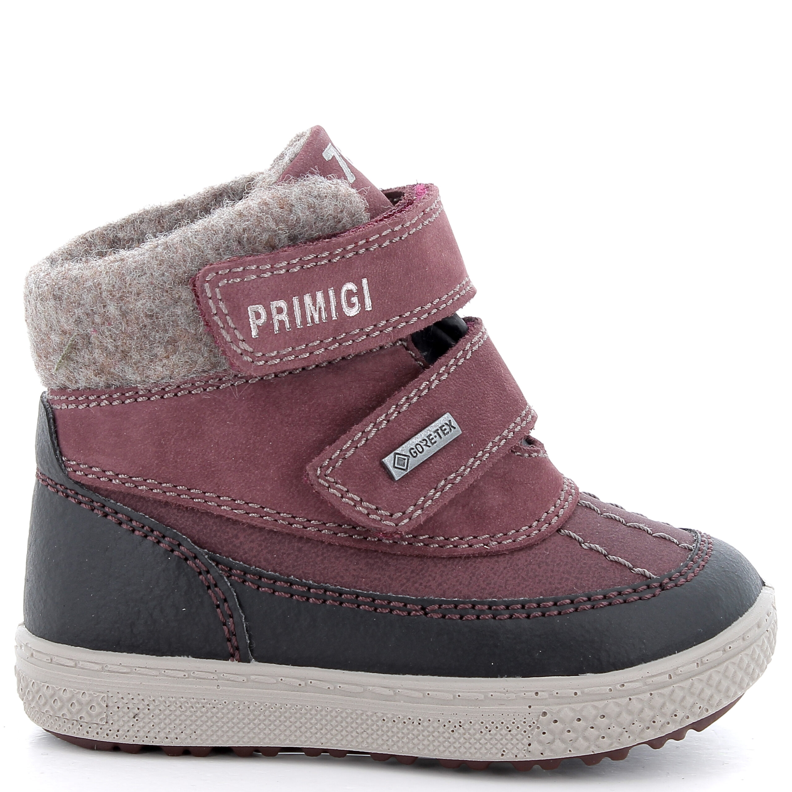 Śniegowce Dziecięce Primigi Gore-Tex Wool Burgundy 2352644 – Ocieplane Buty Zimowe - obrazek 2