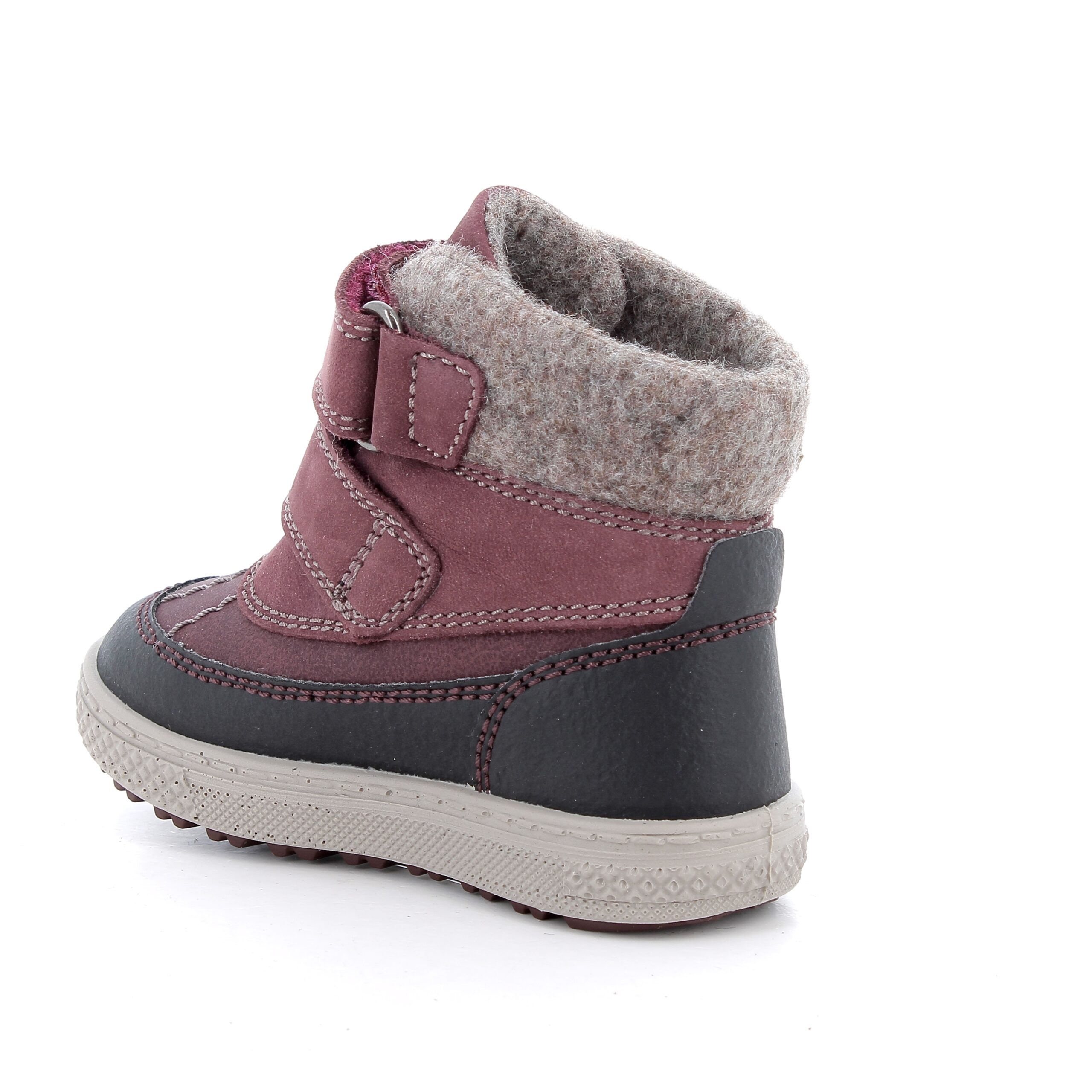 Śniegowce Dziecięce Primigi Gore-Tex Wool Burgundy 2352644 – Ocieplane Buty Zimowe - obrazek 3