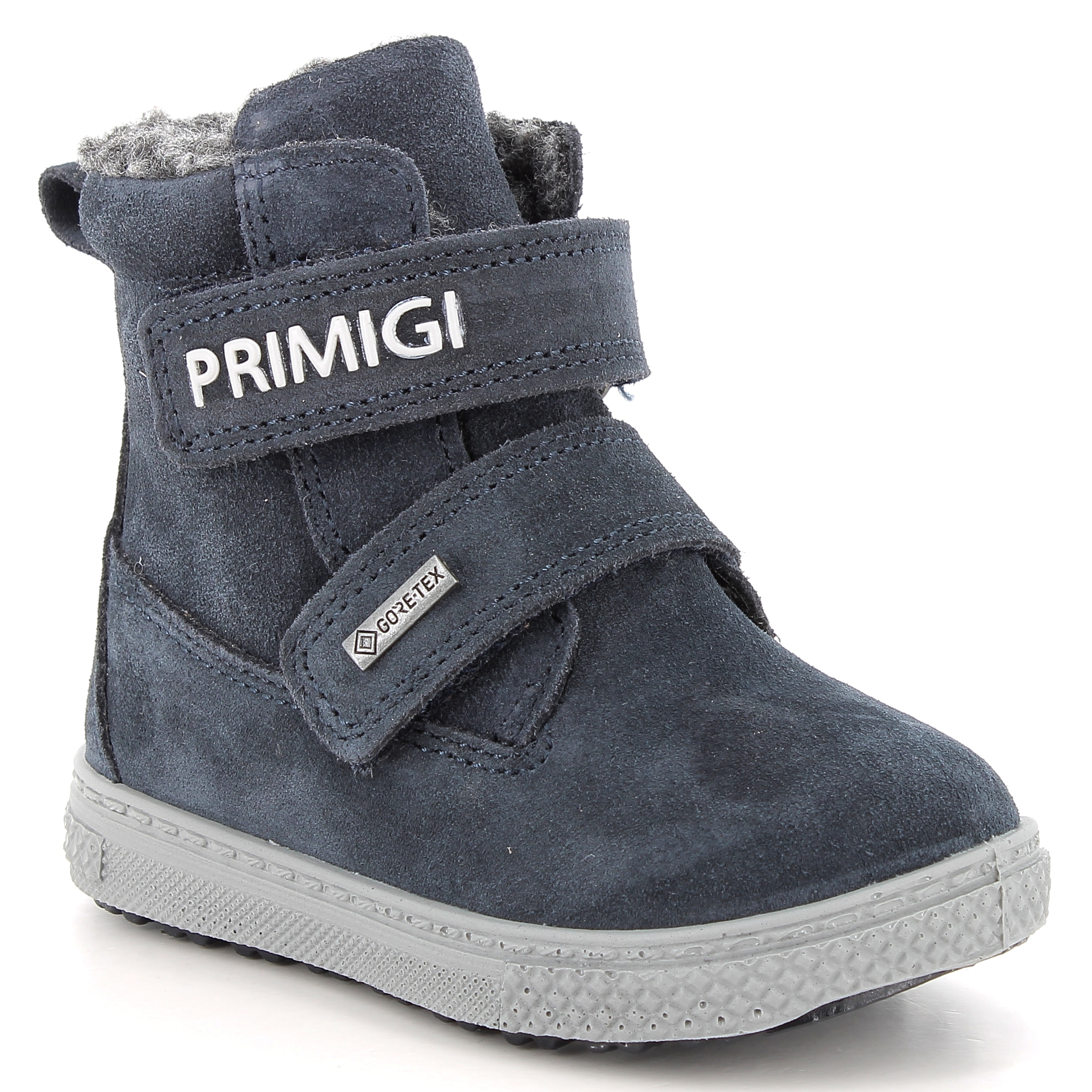 Śniegowce Dziecięce Primigi Gore-Tex Wool 2352933 Granatowe – Ocieplane Trzewiki Pierwsze Kroki