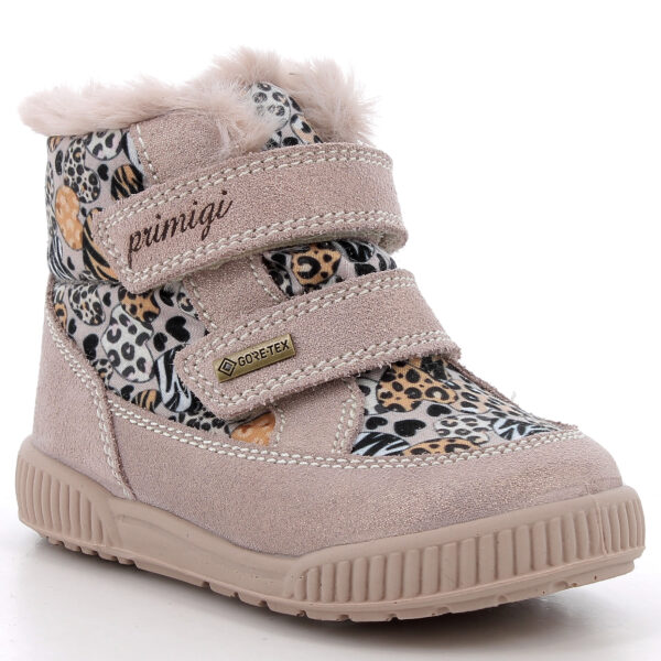 Śniegowce Dziecięce Primigi Gore-Tex 2361500 Beżowe – Zimowe Buty Ocieplane