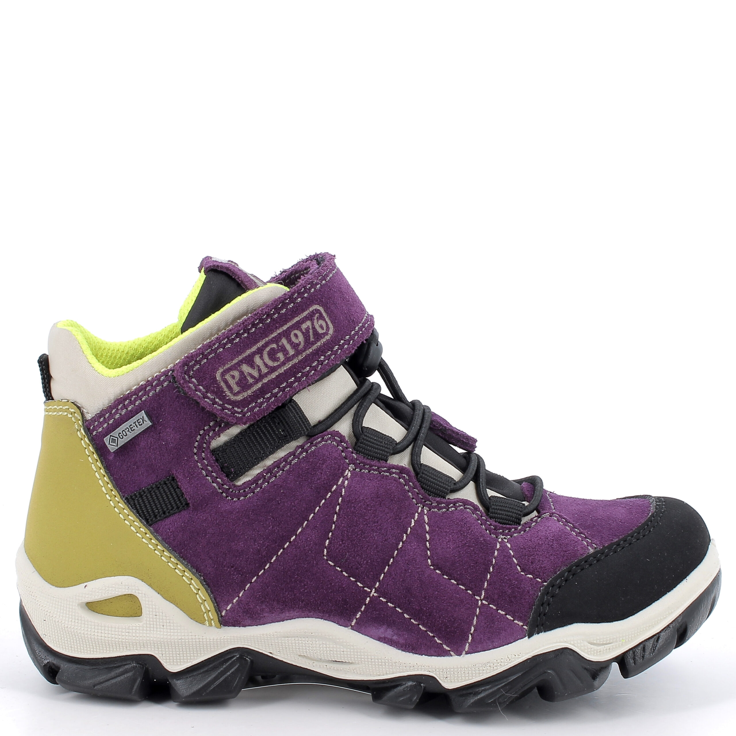 Trzewiki Dziecięce Primigi Gore-Tex 2391900 Fioletowe – Buty Przejściowe ze Ściągaczem - obrazek 2