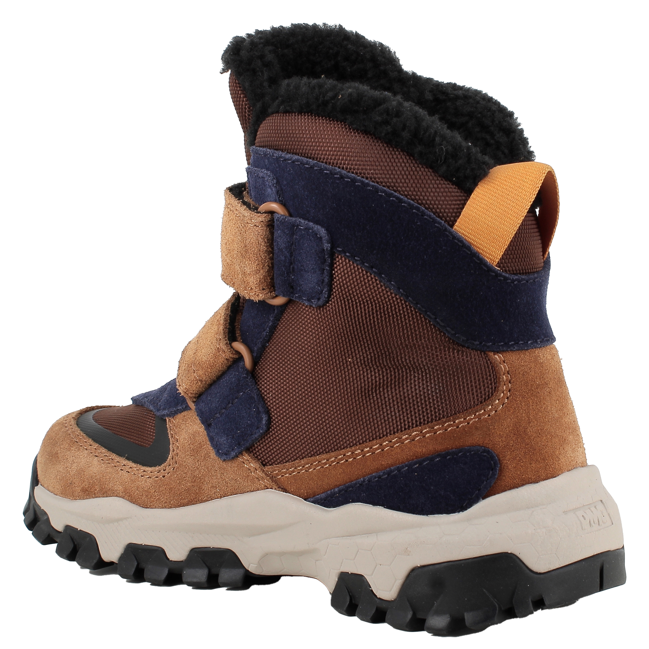 Śniegowce Dziecięce Primigi Gore-Tex 2431100 Brązowe – Zimowe Buty Ocieplane z Podeszwą Michelin - obrazek 3