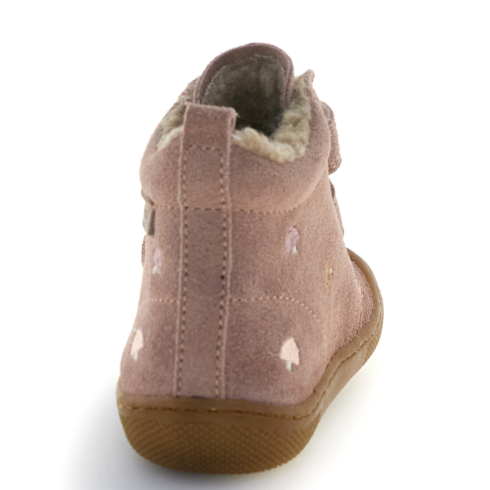 Trzewiki Dziecięce Naturino Barefoot Wiggghi Rose – Ocieplane Buty Zimowe Barefoot - obrazek 3