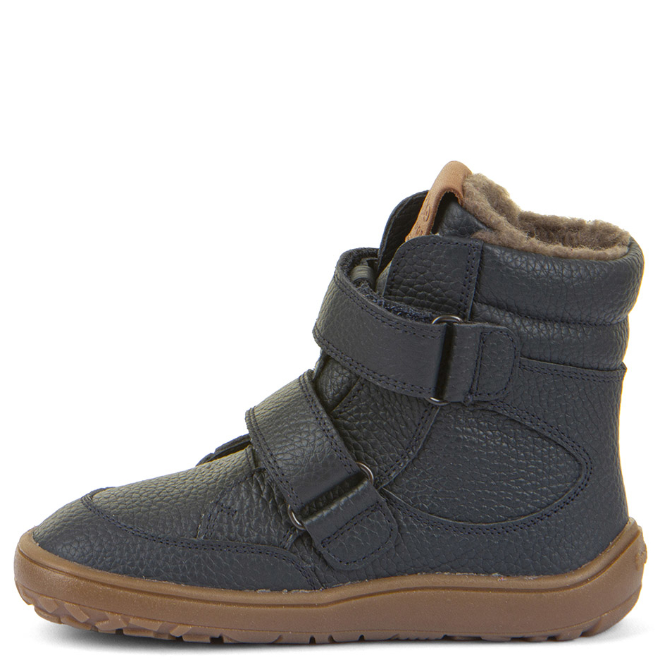 Śniegowce Dziecięce Froddo Barefoot Tex Wool G3160246 Dark Blue z Membraną i Wełną - obrazek 3