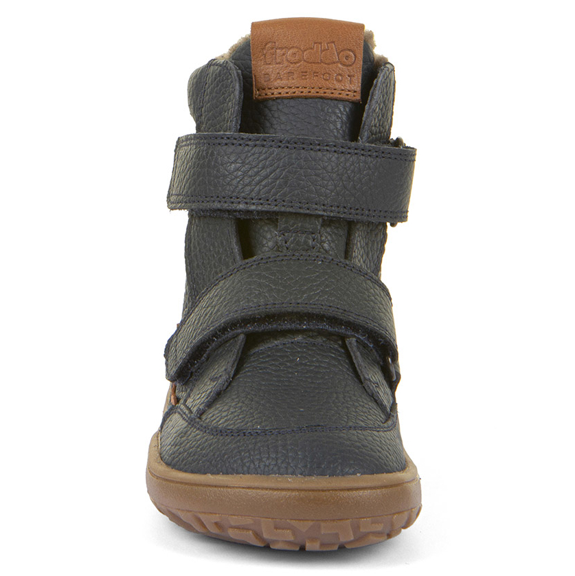 Śniegowce Dziecięce Froddo Barefoot Tex Wool G3160246 Dark Blue z Membraną i Wełną - obrazek 4