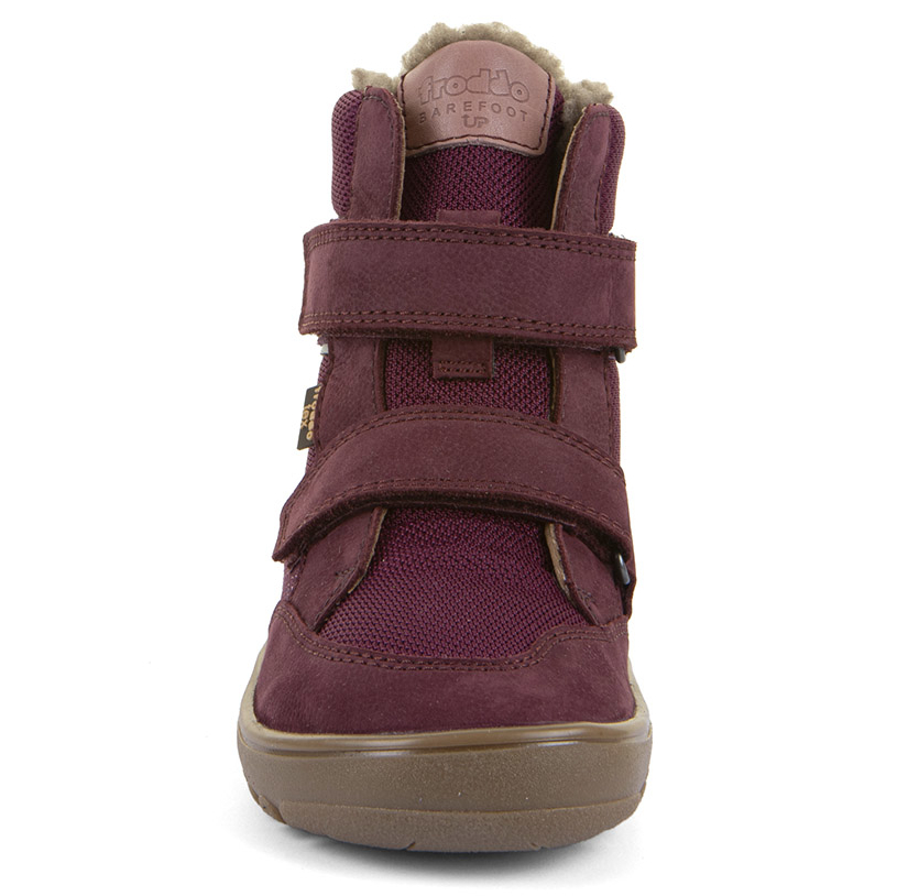 Śniegowce Dziecięce Froddo Barefoot Up Hill Wool G3160262-11 Bordowe z Membraną i Wełną - obrazek 4