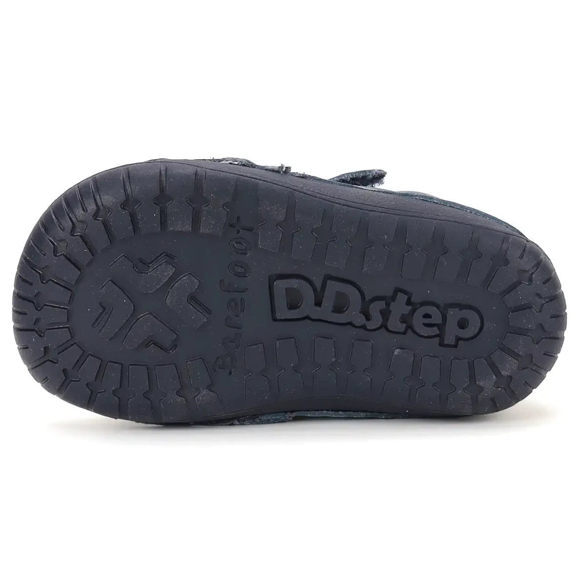 Półbuty Skórzane DD Step Barefoot Royal Blue S070-62594B – Niebieskie Buty z Dinozaurami - obrazek 6