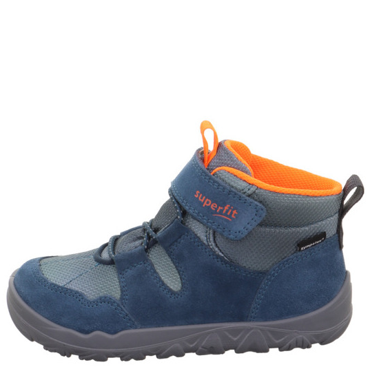 Buty przejściowe Superfit Walderi Barefoot Blau 1-000910-8000 – Wodoodporne Buty z Membraną SympaTex - obrazek 4