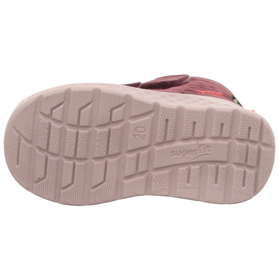 Trzewiki Dziecięce Superfit Breeze Rot/Orange 1-000367-5020 – Ocieplane Buty z Membraną Gore-Tex - obrazek 2