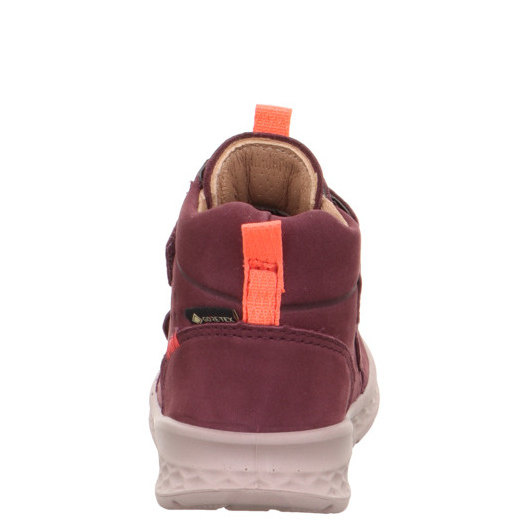 Trzewiki Dziecięce Superfit Breeze Rot/Orange 1-000367-5020 – Ocieplane Buty z Membraną Gore-Tex - obrazek 4