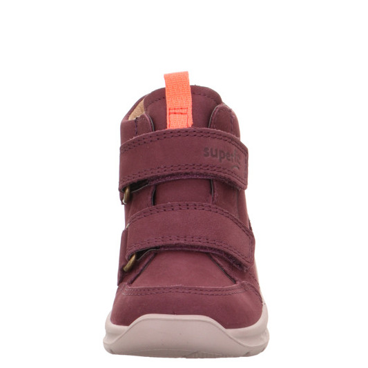 Trzewiki Dziecięce Superfit Breeze Rot/Orange 1-000367-5020 – Ocieplane Buty z Membraną Gore-Tex - obrazek 6