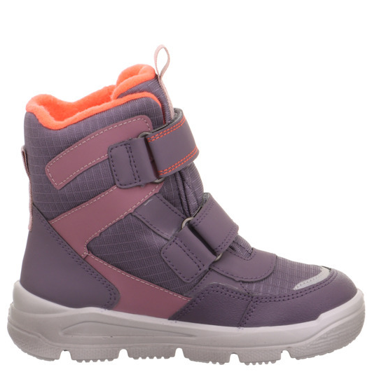 Śniegowce Dziecięce Superfit Mars Lila/Orange 1-009072-8500 – Zimowe Buty z Membraną Gore-Tex - obrazek 5