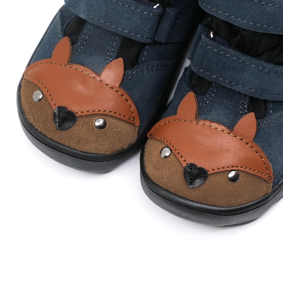 Trzewiki Dziecięce Mrugała Neko Barefoot Fox Ocean – Wodoodporne Buty Ocieplane z Membraną TE-POR - obrazek 3