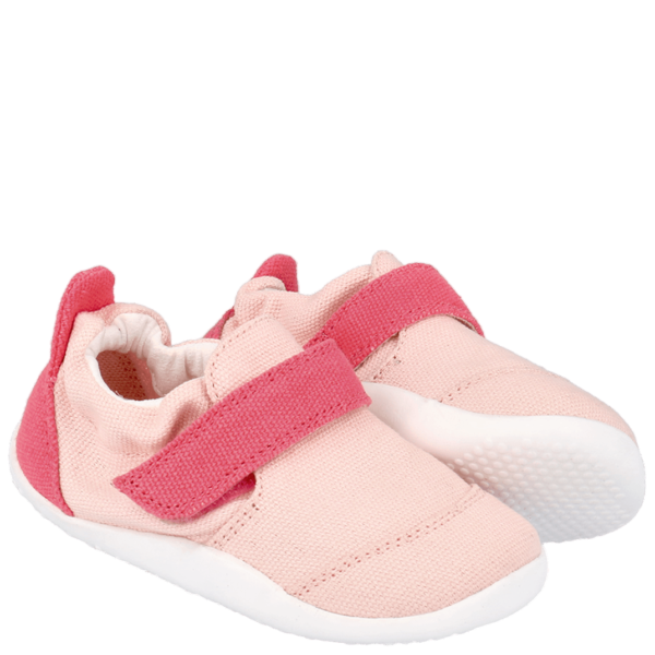 Bobux pierwsze buty Xplorer XP Scamp Organic Seashell + Guava
