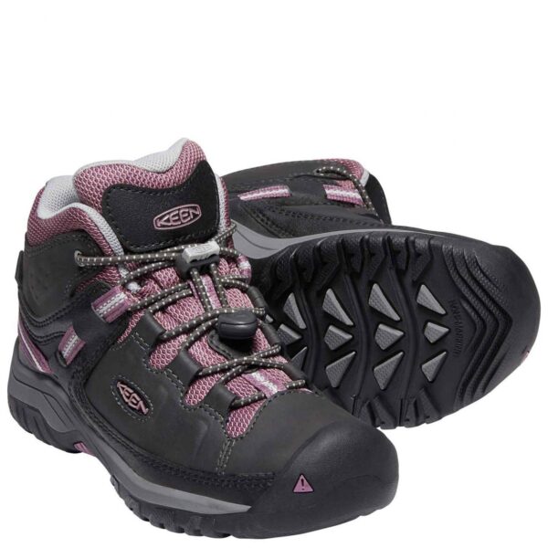 KEEN Buty Trekingowe TARGHEE MID Waterproof Raven/Tulipwood