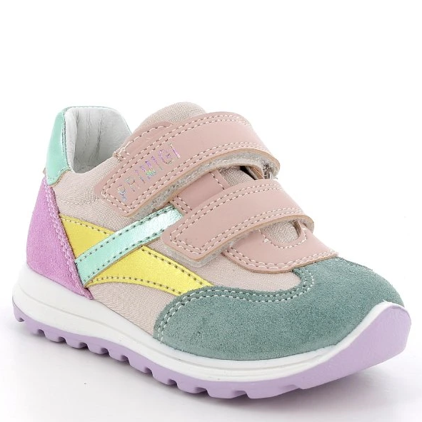 PRIMIGI miętowo-różowe sneakersy dla dziewczynki