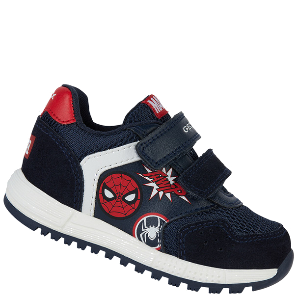 GEOX Sneakersy dziecięce SPIDERMAN B ALBEN B.B NAVY/RED