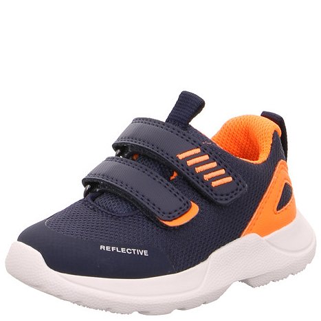 SUPERFIT Buty sportowe dla dzieci RUSH Blau/Orange 0-609207-8000