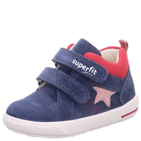Buty dla dziewczynki Superfit MOPPY Blau/Rot